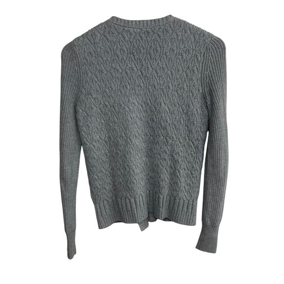 Cozy Minimalist‎ Asymmetrical Zip Sweater Jacket Victoria’s Secret Gray XS - Picture 2 of 7